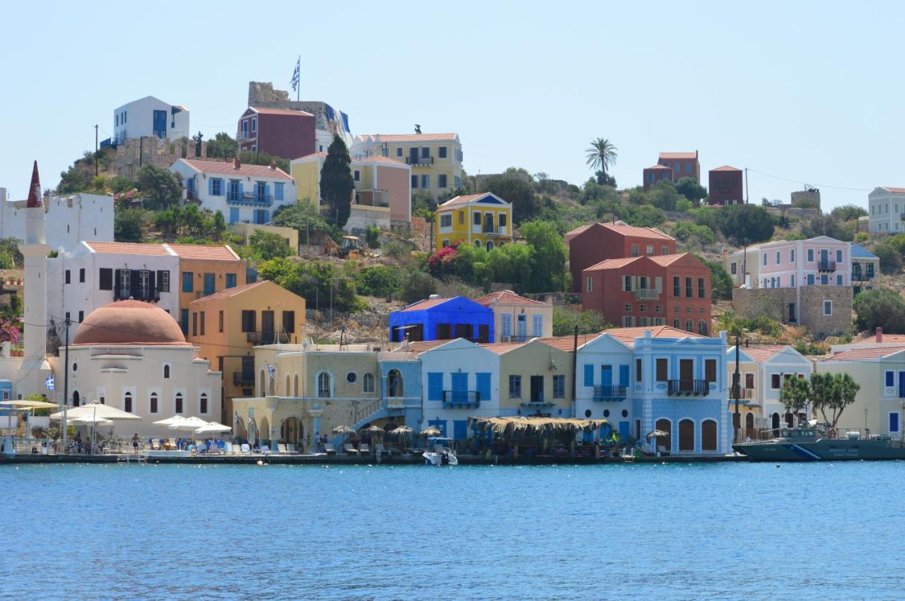 Casa Muse Kastellorizo Whole House Villa Meyísti Exteriör bild