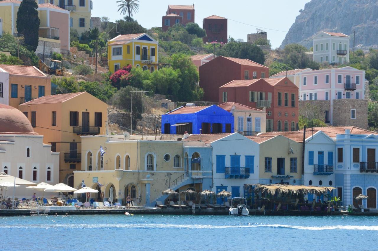 Casa Muse Kastellorizo Whole House Villa Meyísti Exteriör bild